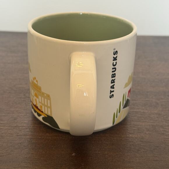 NEW 2 Starbucks Coffee Mug Roma and Italy "You Are Here" YAH Boxed 14 oz Rome - Picture 14 of 15